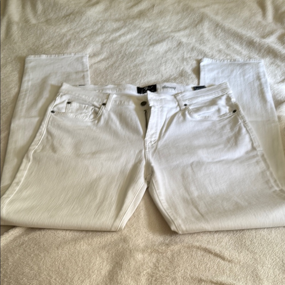 White Denim Jeans